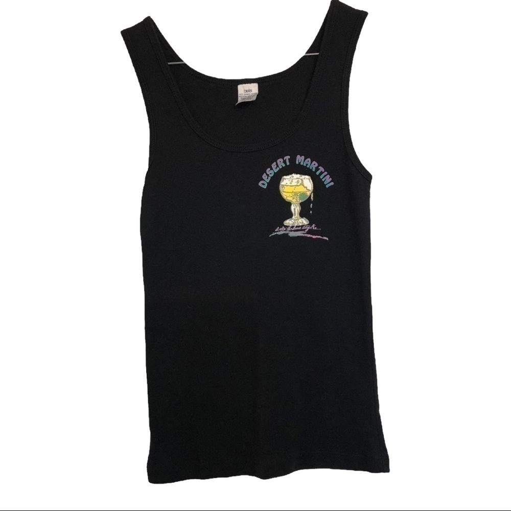 Black tank top “Desert Martini”